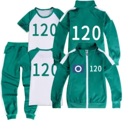 Squid Game, sportkläder, komplett set med rep 110><noscript><img width=