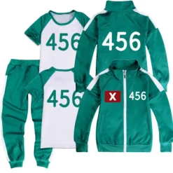 Squid Game, sportkläder, komplett set med rep 222_max><noscript><img width=