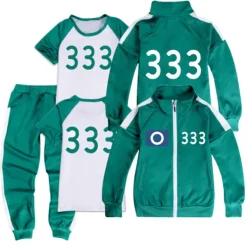 Squid Game, sportkläder, komplett set med rep 146><noscript><img width=