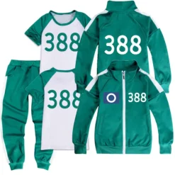 Squid Game, träningskläder, komplett set med nummer -XF29 170><noscript><img width=