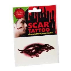 Hisab Joker Sårtatuering> Smink