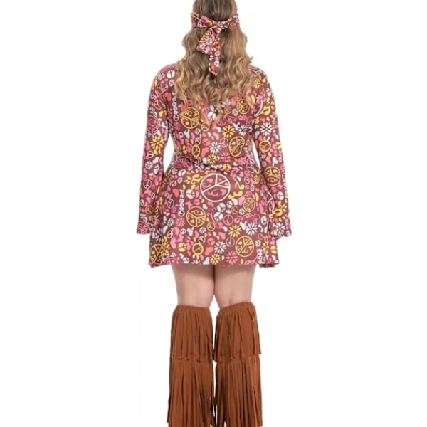 Söt DIY Plus Size Hippie Kostym Damkläder xs> Dräkter