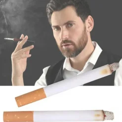 2st Fake Rök Leksak Rekvisita Realistiskt Utseende Fake Scen Puff Cigaretter För Bus Halloween Kostym U><noscript><img width=