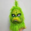 (Söt Grön) Grinch Mask Julmask för Vuxna, Rolig Grön Mask[SL]> Masker