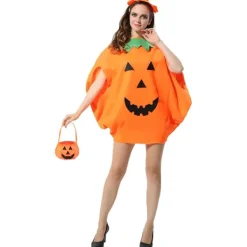 3st Halloween Kvinnor Pumpa Kostym Pumpa Cosplay Festkläder> Dräkter