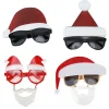 4st Jultomte Julglasögon Kostymfest Glasögon Fotorekvisita> Tillbehör