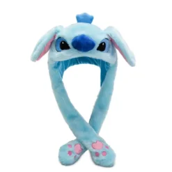 Söt Kanin med Rörliga Öron - Rolig Hatt med Mjuk och Söt Plyschvärme> Huvudbonader