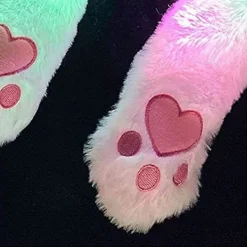 Söt kaninhatt med öron som rör sig och hoppar, roliga djurplyschkaninhattar ROSA【pl】> Huvudbonader