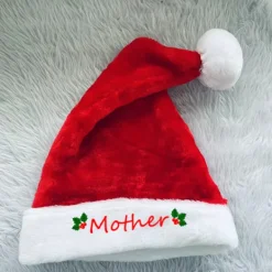 ATELA 3st Plysch julmössa Familj Kort plysch julmössa Juldekoration Tillbehör><noscript><img width=