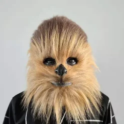 Star Wars Chewbacca Cosplay helmask Chewie Halloween Carnival Maskerad Mask Festrekvisita Presenter> Masker