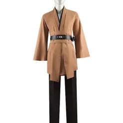 Star Wars COS Kostym Obi Wan cos Kostym Sith Jedi Cosplay Animationskostym Scenset><noscript><img width=