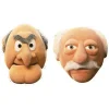 FMYSJ Statler och Waldorf Masker för Maskerad, Set med 2 (Mupparna) (FMY)> Masker