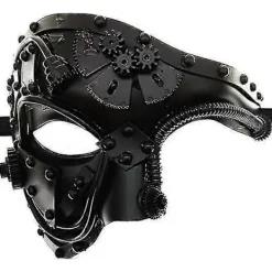 Steampunk Metall Robot Venetiansk Mask, Halloween Kostymfest / Fantomen på Operan> Masker
