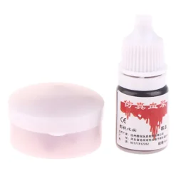 6st/flaska Realistiska blodpiller Vampyrkapslar Skräckkul 13*7> Smink