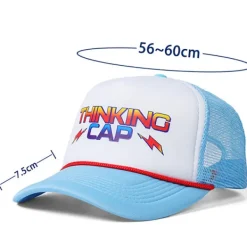 Gåva Stranger Things säsong 4 Hellfire Club Dustin cosplay-hatt Tänkarhatt><noscript><img width=