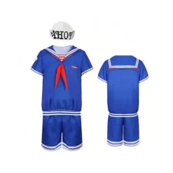 Stranger Things-serie cosplaydräkt, film- och anime-stil, glassbutiksbiträde manlig rollspelsdräkt. XXL> Dräkter
