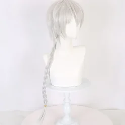 Stray Dogs Bungo Cosplay Nikolai Gogol Ljussilver Peruk Hallowe><noscript><img width=