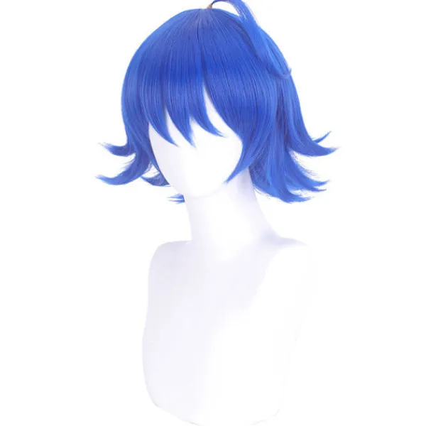 Studenterna i rummet är besatta av Suzuki. Cos peruker i th> Peruker