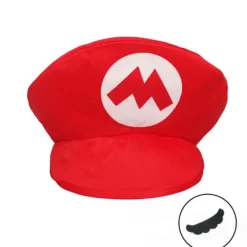 Super Mario Bros. Luigi Cartoon Cosplay Hatt Klassisk Leksak Anime Cha><noscript><img width=