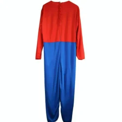 Super Mario Bros. Vuxen Herr Cosplay Kostym Röd L Röd L L><noscript><img width=