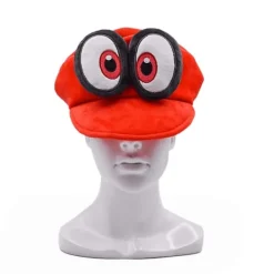 Super Mario Odyssey Cappy Hatt Cosplay Kostym Tillbehör Barn Vuxen Anime Unisex Rollspels Hatt><noscript><img width=
