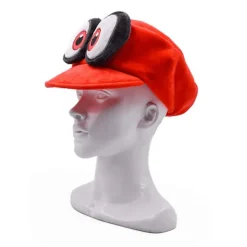 Super Mario Odyssey Cappy Hat Cosplay Kostym Tillbehör Barn Vuxna Anime Unisex Rollspel Hatt><noscript><img width=