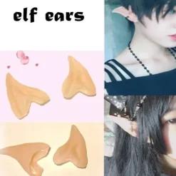 Het rea Supererbjudande till lågt pris! 10 Par Fe-älvöron, Latex Fe-älvöron, Cosplay-öron-glad><noscript><img width=