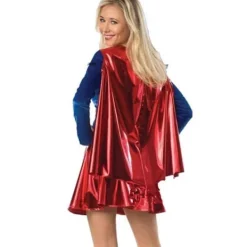 Supergirl TV-serie Kostym Klänning Rollspel Cosplay Party Maskerad Outfit Set för Kvinnor L><noscript><img width=