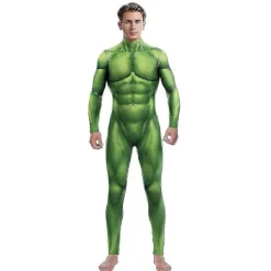 Superhero Bruce Banner Hulk Sexig Cosplay Kostym Män Kvinnor Unisex Jumpsuits Halloween Party Tights Zentai Bodysuit Kostym-n L-max L> Dräkter