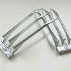 FMYSJ Superhjälte Wolverine-klor för vuxna - Set med 2 silverfärgade vargklor för Halloween Cosplay Rekvisita Kostymtillbehör (FMY)><noscript><img width=