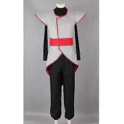 Svart Zamasu Sammanslagen Potara Fusion Cosplay Kostym Outfit Komplett Set S-xl WHBYV><noscript><img width=