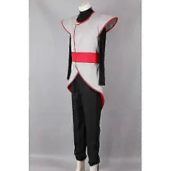 Svart Zamasu Sammanslagen Potara Fusion Cosplay Kostym Outfit Komplett Set S-xl WHBYV><noscript><img width=