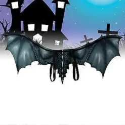 Svarta Halloween Drakvingar Cosplay Performance Rekvisita Dekoration Scen Icke-vävda Vingar Rekvisita för Vuxna-FS-><noscript><img width=