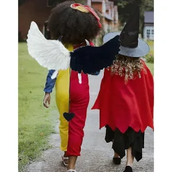 Svartvita Hot Sale 2 st söta fina festdemonängelvingar D><noscript><img width=