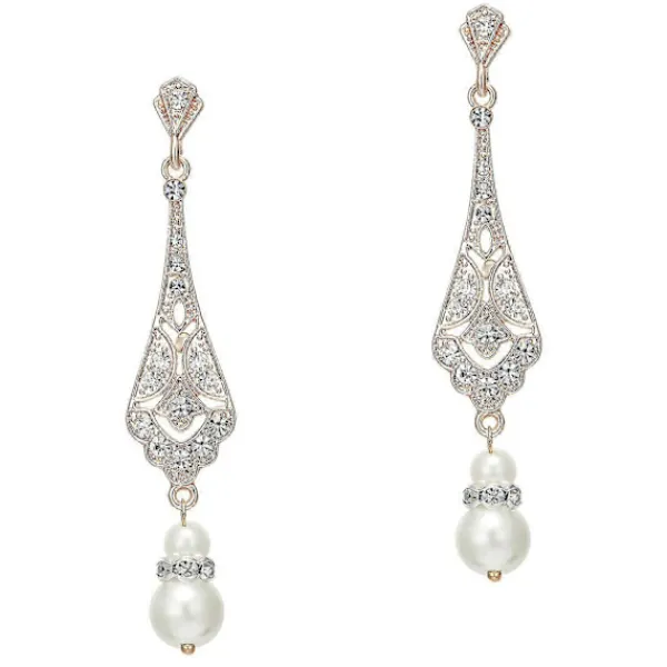 1920-tals Flapper Accessoarer Gatsby Kostym Accessoar Set 20-tals Flapper Pannband Pärlhalsband Örhängen Handskar för Kvinnor> Tillbehör