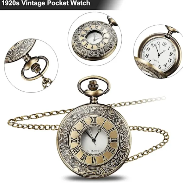 1920-tals Maskeradkläder för Män - Gangster Gatsby Kostymset med Tillbehör> Tillbehör