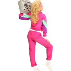 80-tals TRÄNINGSOVERALL (Jacka, Byxor) - (S){HONGDE} S><noscript><img width=