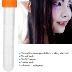 Tandfyllningsharts Tandgel 10ML Halloweenfest Smink Protes Rekvisita><noscript><img width=