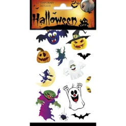 Leksaksaffären Tatueringar Halloween> Smink