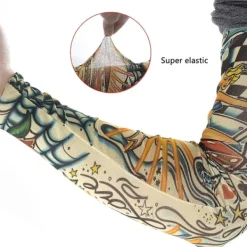 Tatueringsärmar, 6-pack tatueringsstrumpor för armar, tatueringsstrumpor för armar, tatueringsstrumpor för armar, tatueringsstrumpor för män till karneval | Fyndiq> Smink