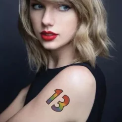Taylor//13 Hands/13/Tillfälliga tatueringar, Swifties-gåvor, festtillbehör> Smink