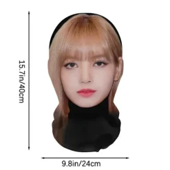 Taylor Swift 3D Mask Lisa 3D-Printad Rolig Huvtröja Ansikte Show Parodi Knepig Balaclava> Masker