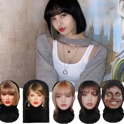 Taylor Swift 3D Mask Lisa 3D-Printad Rolig Huvtröja Ansikte Show Parodi Knepig Balaclava><noscript><img width=