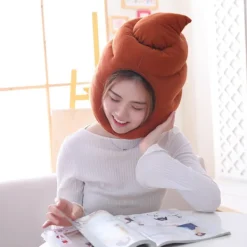 Tecknad Bajs Huvudbonad Kostym Hattar Håller Varma Tvätta enkelt><noscript><img width=