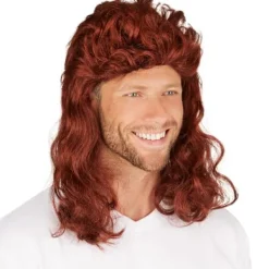 tectake Hockeyfrilla Peruk Brun> Peruker