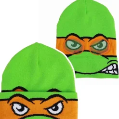 Teenage Mutant Ninja Turtles Michelangelo Cosplay Nedvikt Mössa> Huvudbonader