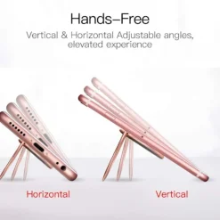 Telefonringhållare, Ultratunn 360° Roterande Fingergrepp Ringhållare Kompatibel med Magnetisk Bilhållare för iPhone Samsung Galaxy (Roséguld)-FA-><noscript><img width=