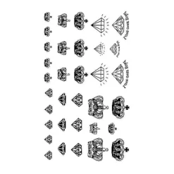 Temporary Tattoo Sticker For Men Women Waterproof Removable Body Art Stickers><noscript><img width=