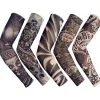 Temporär Fake Slip On Tatuering Arm Ärm Cykling Basket Solskydd Armband för Män och Kvinnor, 5-Pack> Smink