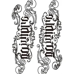 Temporär Tatuering Ärm - 5-pack Modell 4> Smink